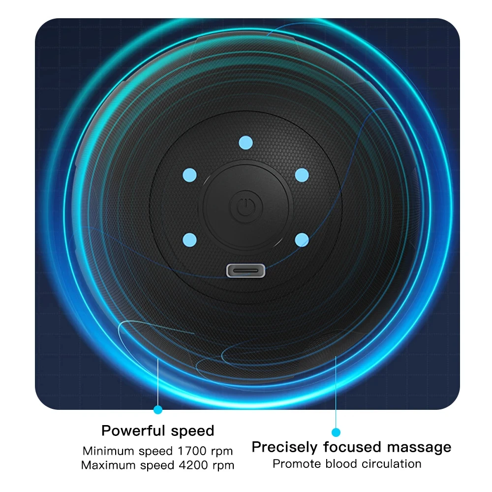 

Electric Massage Ball 3D Fascia Ball Muscle Relaxation Body Massager Fitness Yoga Exercise Vibrating Ball Yoga Muscle Relaxation