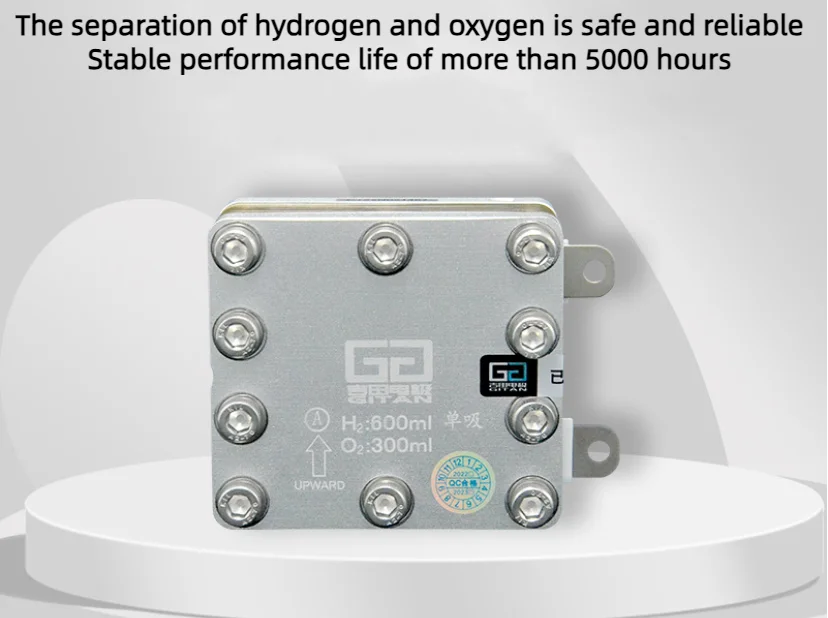 600ml pojedynczy generator wodoru ssący PEM ogniwo elektrolityczne bogaty w wodór maszyna wodna maszyna ssąca wodoru