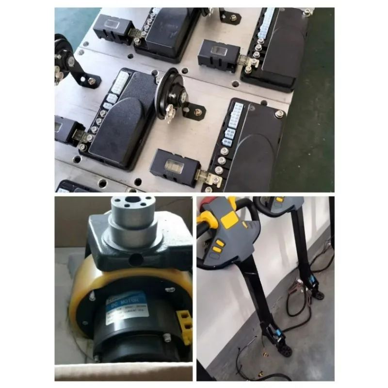 

Forklift controller 1212p small diamond drive wheel handle assembly electric forklift handle electric control drive wheel