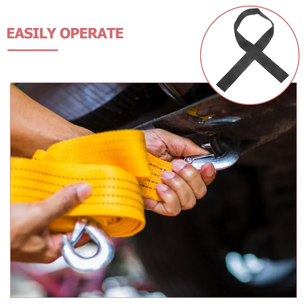

2Pcs Winch Rope Protective Sleeve 5CMx1M Durable Nylon Cable Guard for Off-road Towing Recovery Accessories Portable Storage