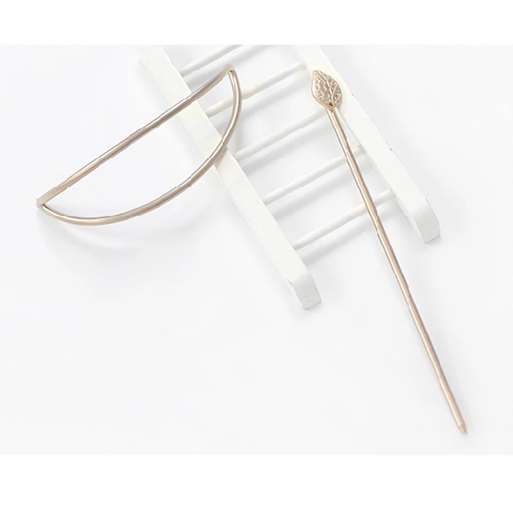 

3pcs Stick Metal Hairpins Hairpin for Buns Women Gold Pins Hair Sticks Bridal Accessories Styling Tools Gifts