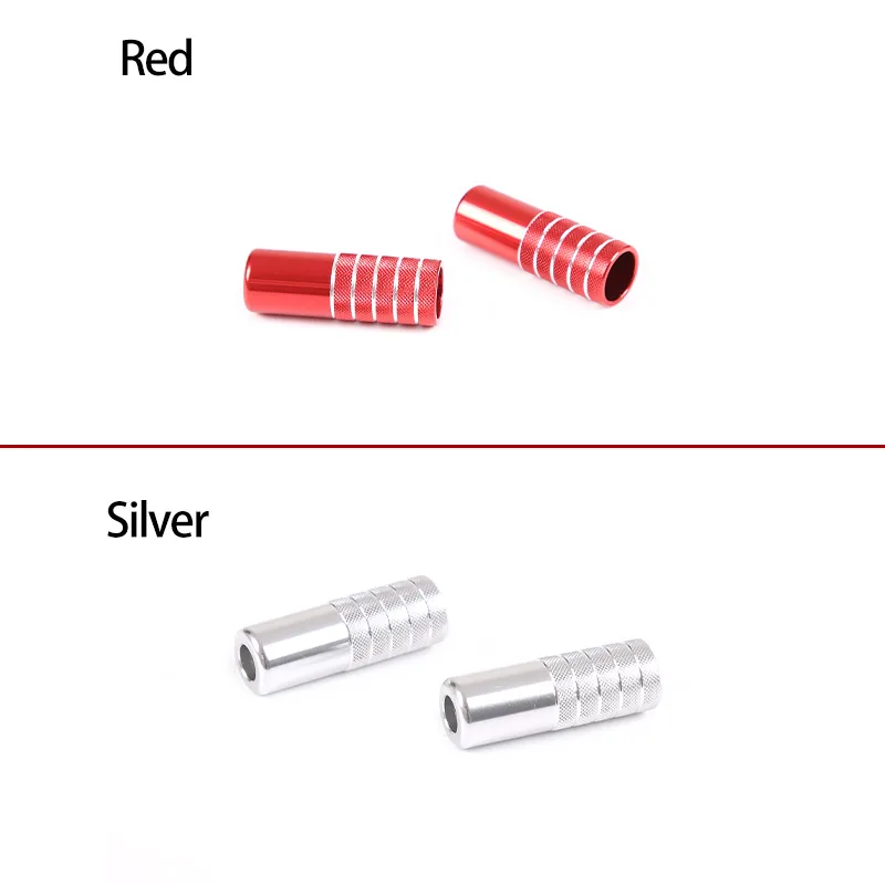 Red/Silver For Mazda MX-5 NC 2009-2015 Aluminum Alloy Car Interior Dashboard Adjustment Knob Rod Cover Trim Car Accessories