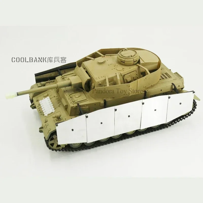 Henglong 1/16 Panzer Iv Armor Kit For Henglong 3858/3859 Rc Tank Stickers Model Accessory Remote Control Tank Diy Armor Toy