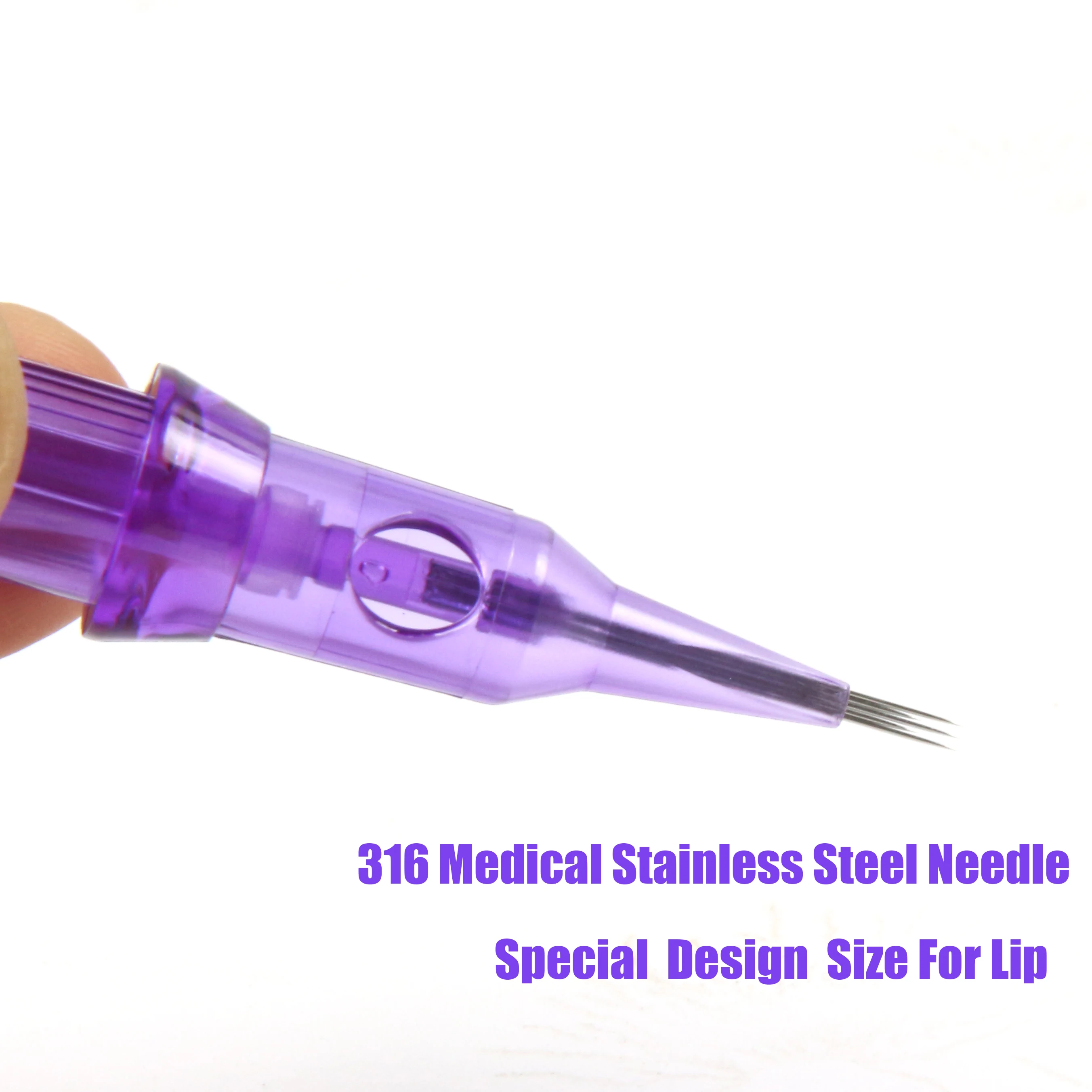 10/20/50/100pcs Tattoo Needle Cartridge 3X Permanent makeup Eyebrow Lip Needle For Rotary Tattoo Machine Pen