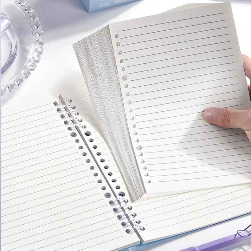 Notebook gradien warna penutup dapat diganti Halaman dalam Notebook kantor Coil Notebook Homework Book A4/B5 dilepas