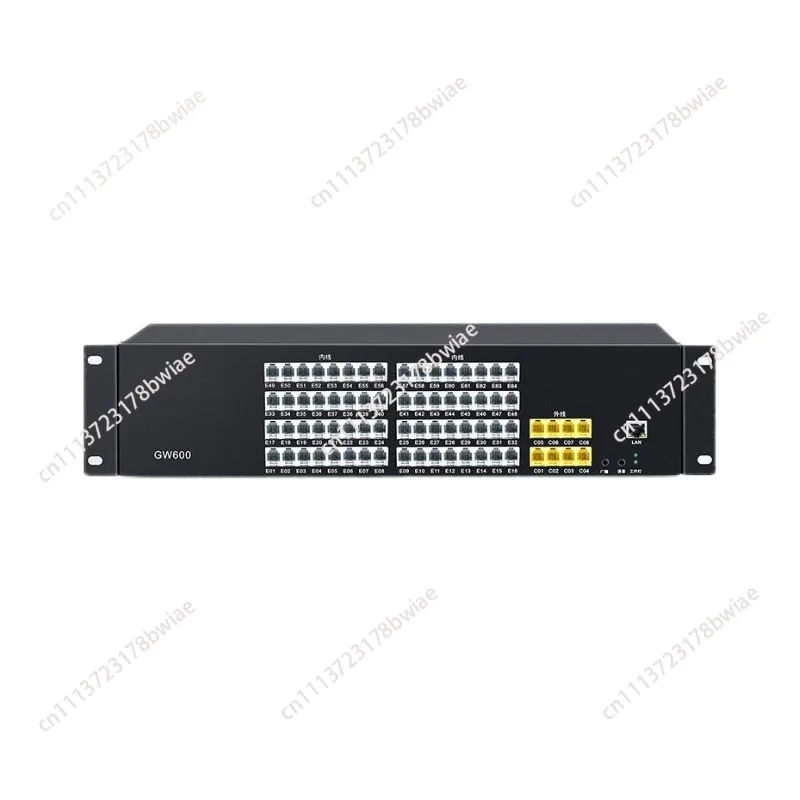 for GW600-1 programmable telephone switch 4 8 in 16 24 32 out group hotel internal line