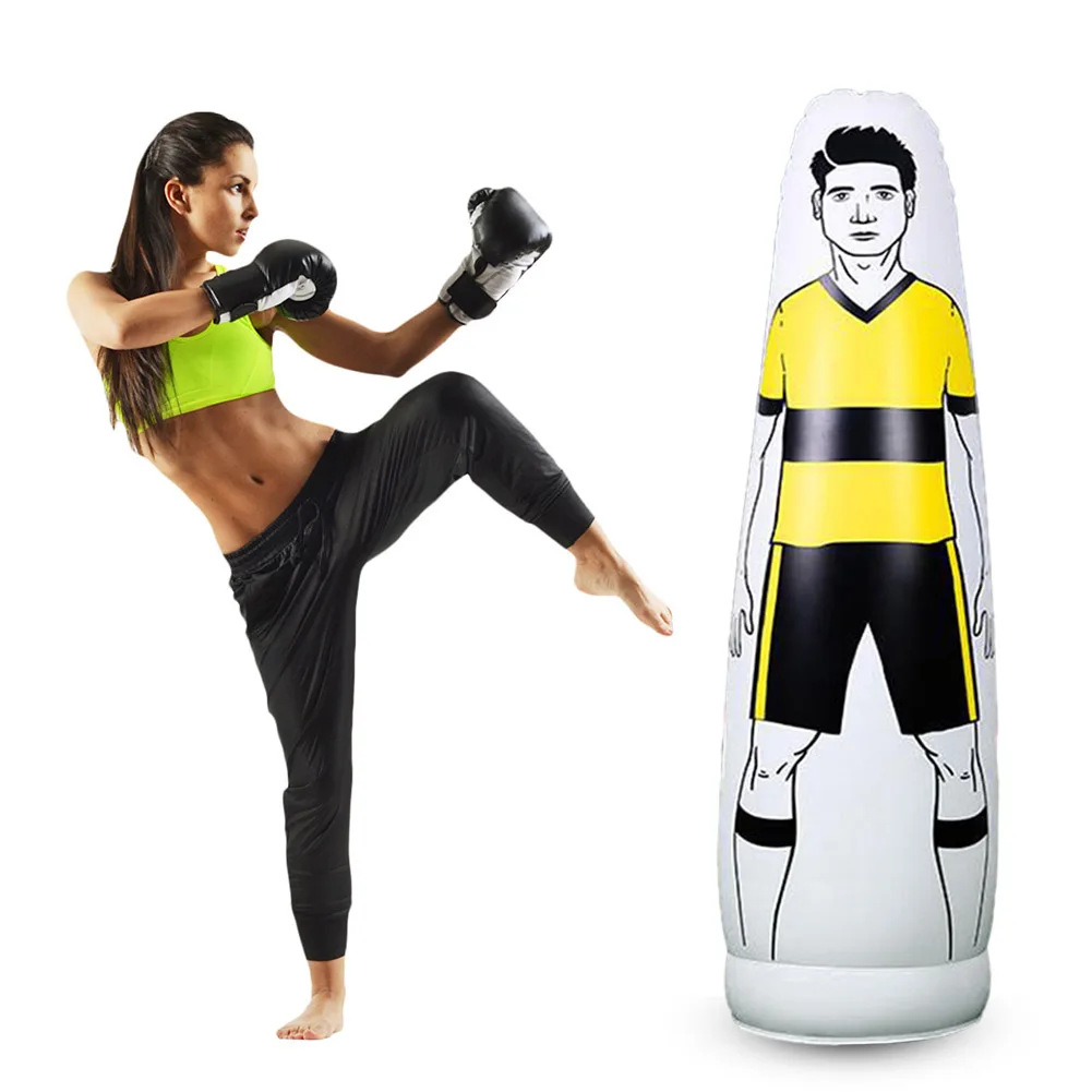 

160CM Thickening Inflatable Wall Obstacles PVC Footabll Free Kick Training Barrier Dummy for Free Kicks Training