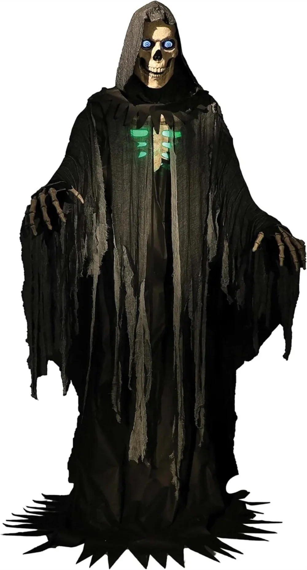 Towering Reaper Animated Prop 10' Halloween Animatronic Lifesize