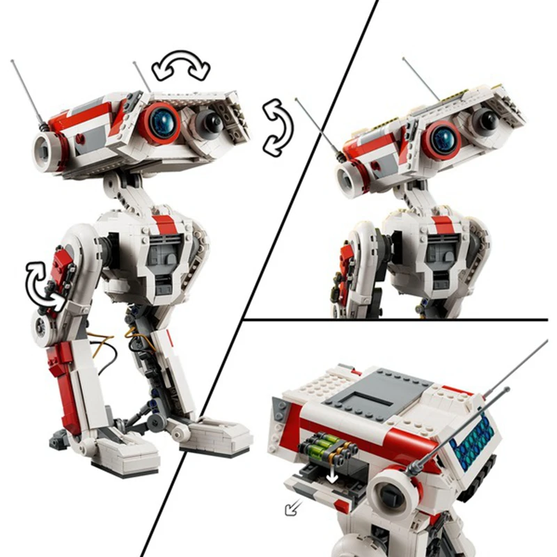 1062PSC BD-1 Robot Space Star modelo bloques de construcción 75335 detección Robot perro ladrillos niños regalos de cumpleaños niños juguetes