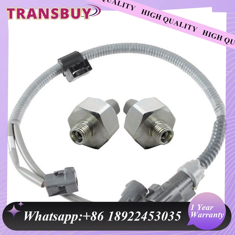 82219-33030 82219-07010 2 ชิ้นเซ็นเซอร์ตรวจจับการกระแทกพร้อมสายไฟเหมาะสำหรับโตโยต้า คัมรี่ ES300 89615-12090