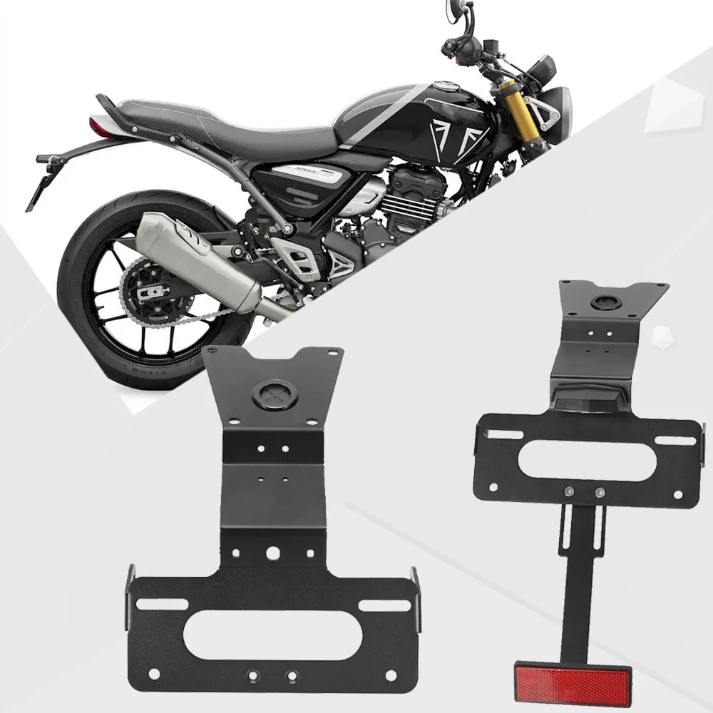 

For Speed 400 Scrambler 400 X Rear Registration Bracket Tail Tidy License Plate Holder Frame LED light 2024 2025 2026 Speed400