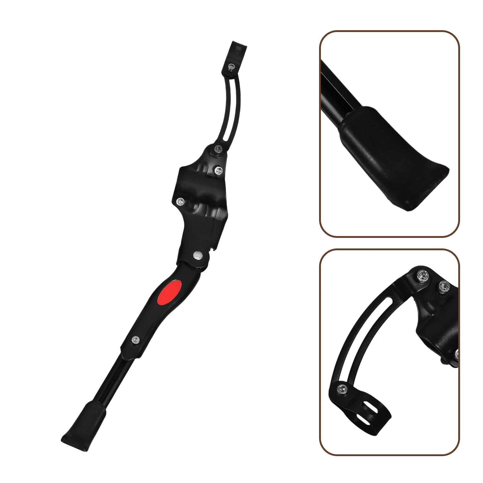 

Bicycle Support Flat Road Bike Stand Mountain Kickstand Outdoor Folding Practical Anti Slip Durable Material Suitable Mountain