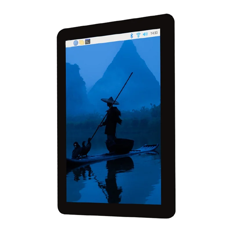 Für Raspberry Pi 7-Zoll-Touchscreen-Display, verbesserte Visualische und Benutzerinteraktion, ideal für Projekte und Bildung