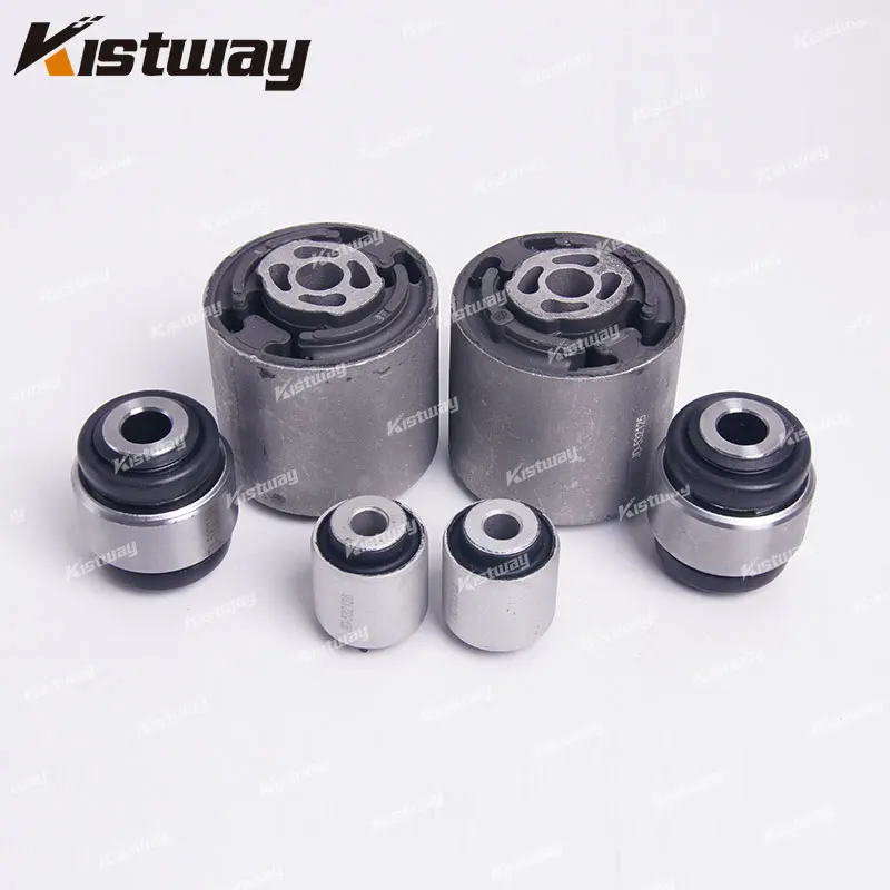 6PCS Rear Lower Suspension Control Arm Bushing Kit For Jaguar XF X260 XE X760 F-PACE X761 LR060775 LR060774 J9C34959 J9C34966