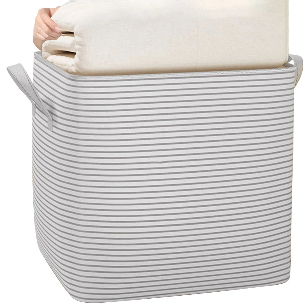 

Extra Large Storage Bag Breathable Clothing Quilt Storage Container Dustproof Quilt Storage Basket for Blankets Clothes Sweaters
