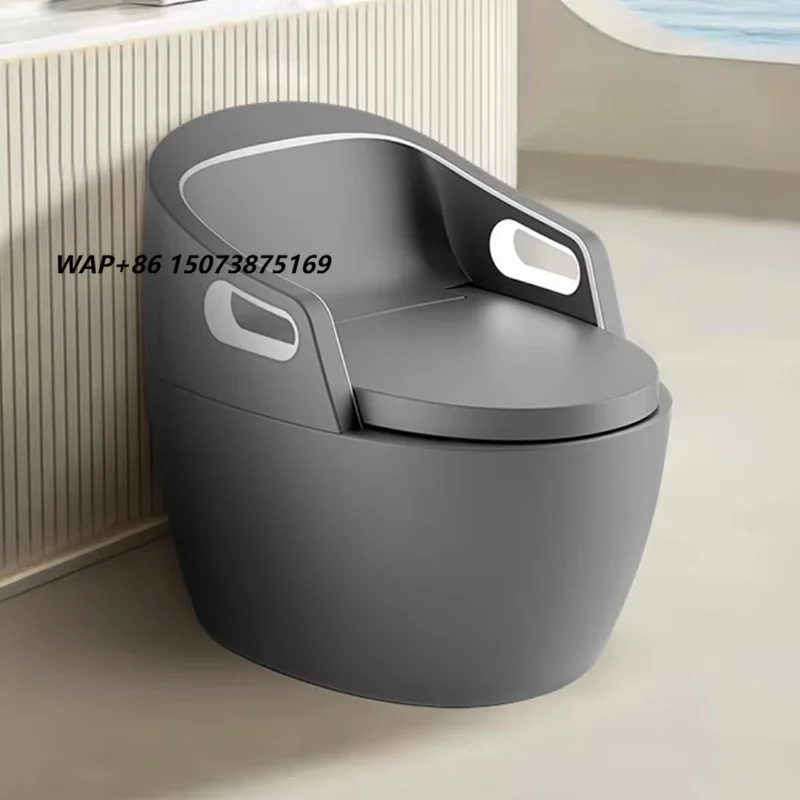 2025 New Design Ceramic Wall-mounted Massage Function Automatic Flushing Intelligent Remote Control Leakage Smart Toilet