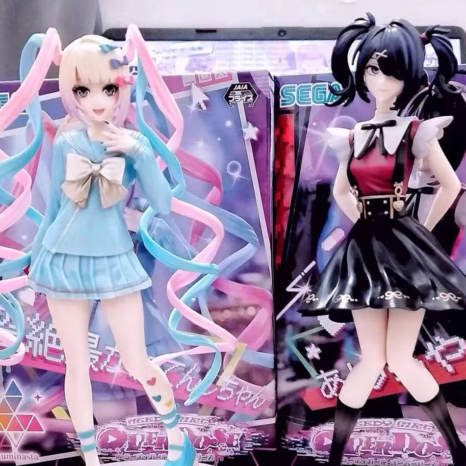 

New Needy Girl Overdose Anime Figure Luminasta KAngel Action Figures Virtual Uploader PVC Collection Model Ornaments Toys