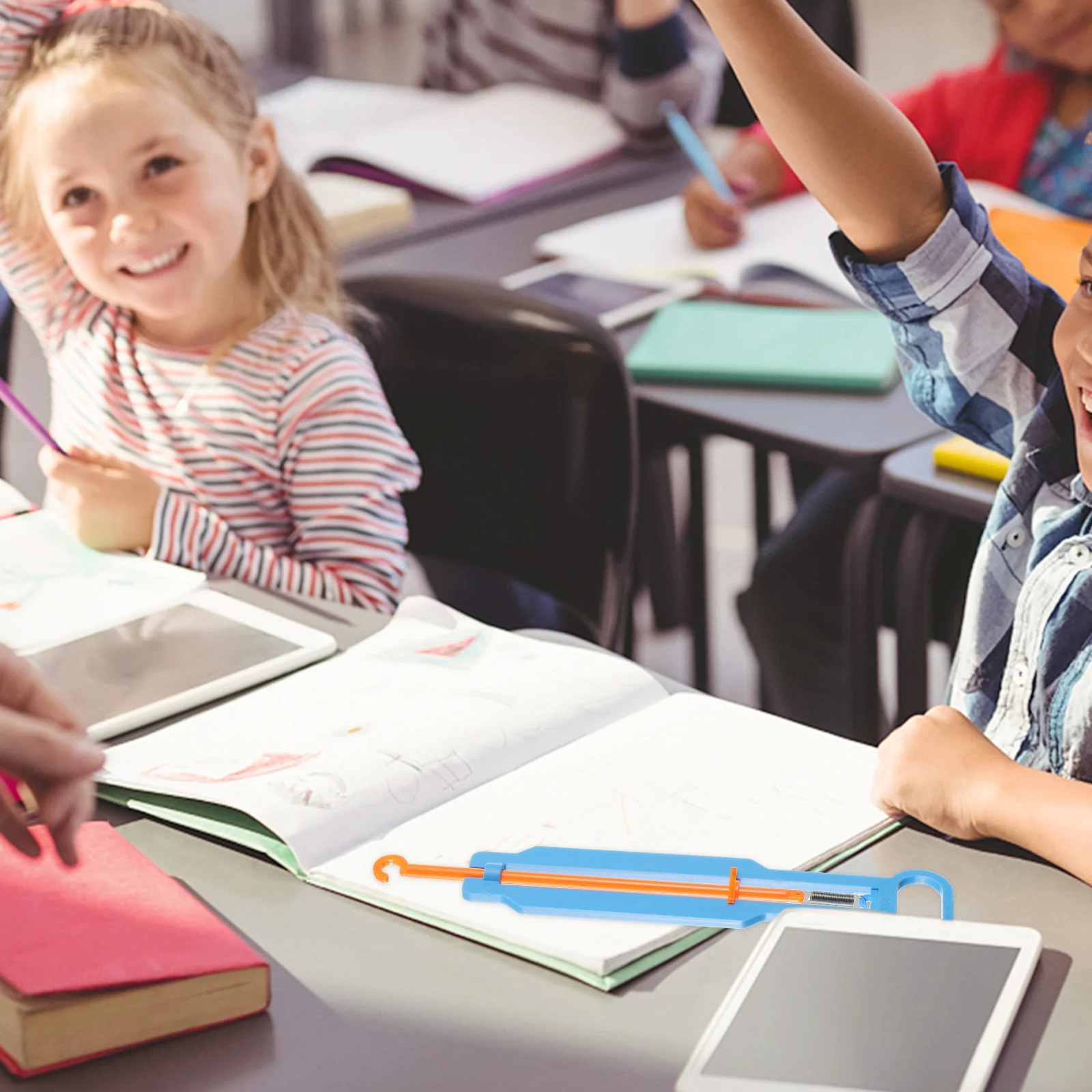 4 مجموعة من مقياس الربيع البلاستيكي الذي يمكنك صنعه بنفسك تجربة تعليمية الزناد سحب للأطفال أداة تعليمية للفصول الدراسية #6