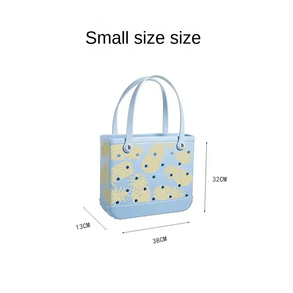 Beach Bag Storage Bag Outdoor Basket Pet Bag Clothes Handbag Printed EVA Portable Swimming Sports Swimsuit Water Filter Bag