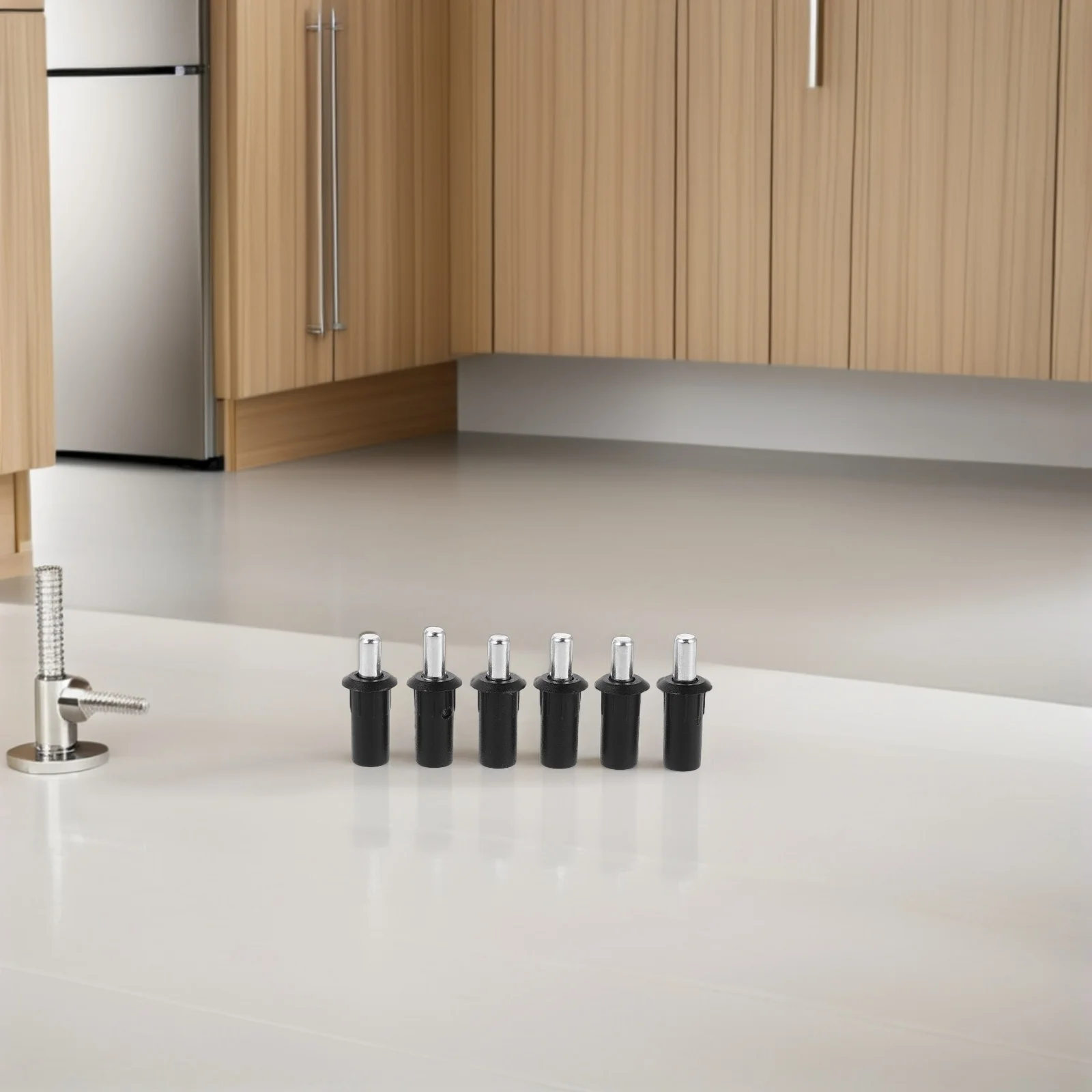 

60pcs Hydraulic Buffer Cabinet Door Damper Soft Close Silent Mechanism For Trash Can Kitchen Bathroom Drawer Wardrobe Cupboard