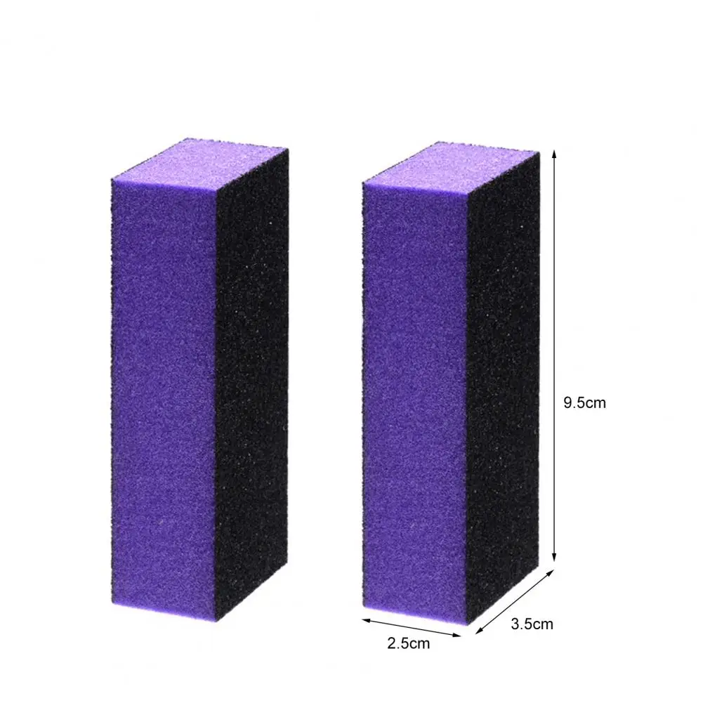 2 pezzi/10 pezzi/12 pezzi lime per levigatura per unghie universale a lunga durata lima per unghie Nail Art Sanding Sponge Buffer Block per le donne