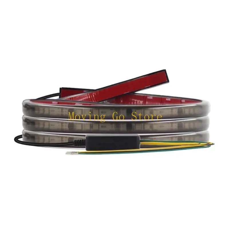 B5XD Pickup Tail Truck Tailgate Light Bar LED Strip Brake Lamp Flowing Turnning Lamp - Image 5