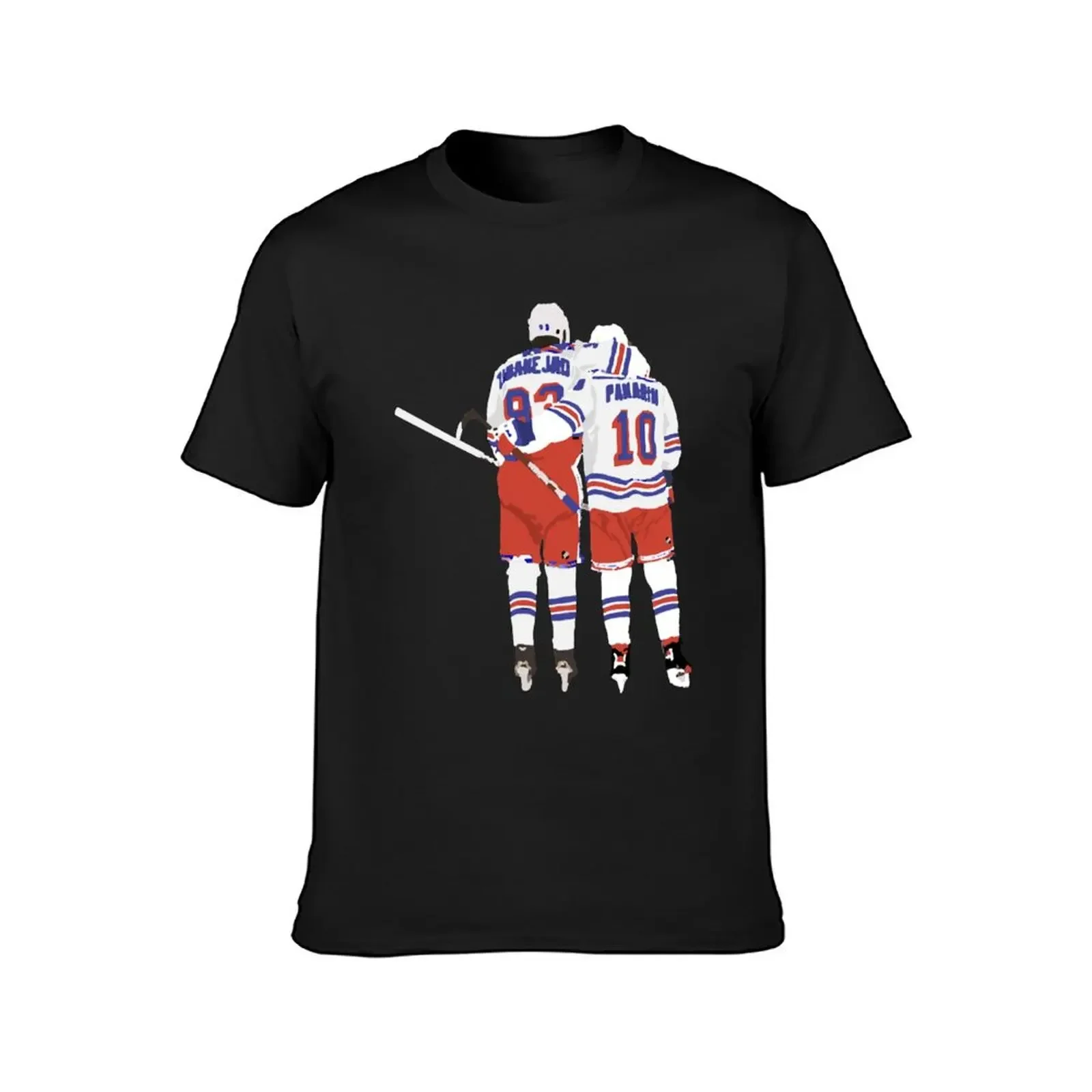 Mika zibanejad and Artemi Panarin T-Shirt graphic t shirts tops heavyweights oversized men t shirt