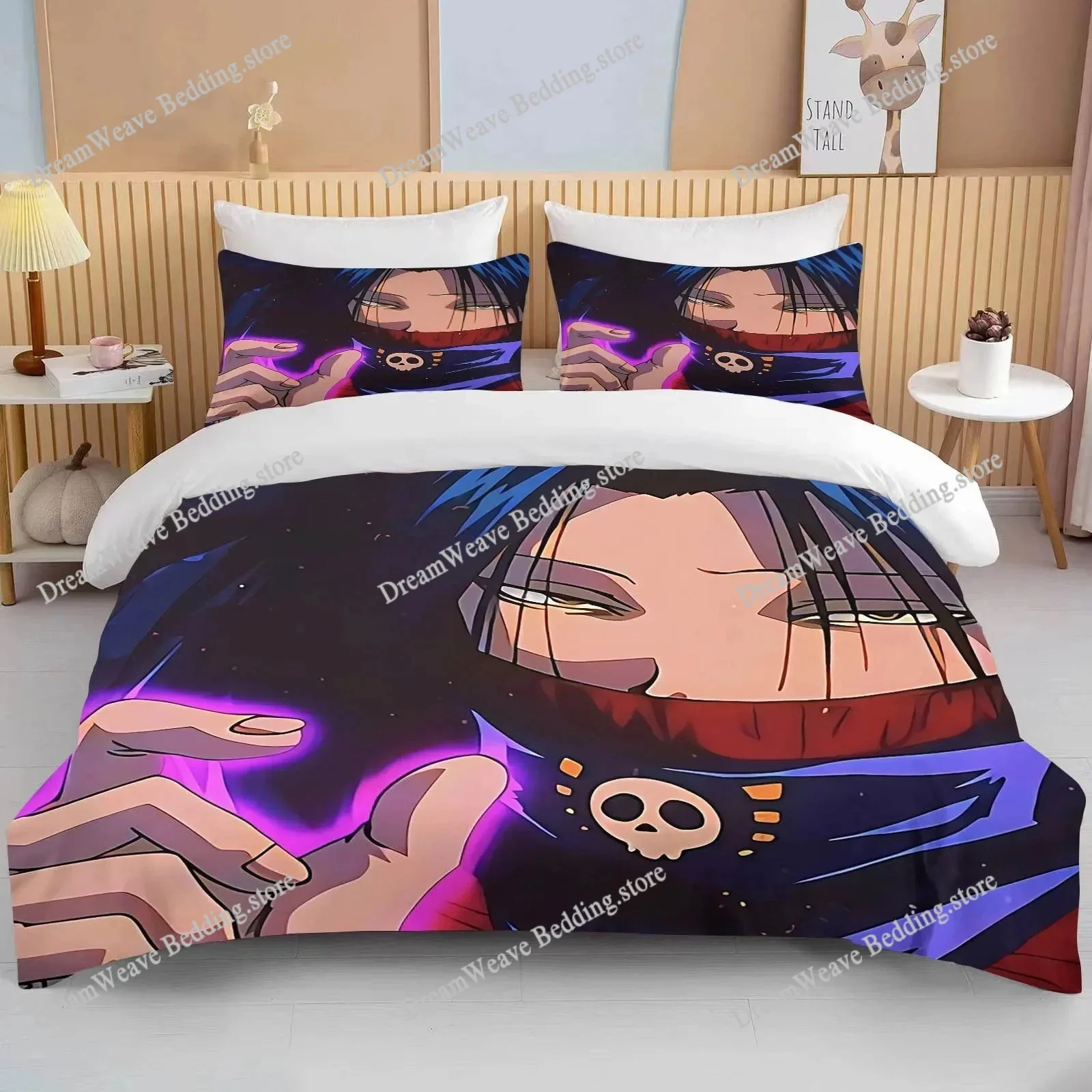 HUNTER X HUNTER Bedding Set 3D Anime Comforter Duvet Covers for Boy Adult Bedclothes Luxury Kids Bedding Set