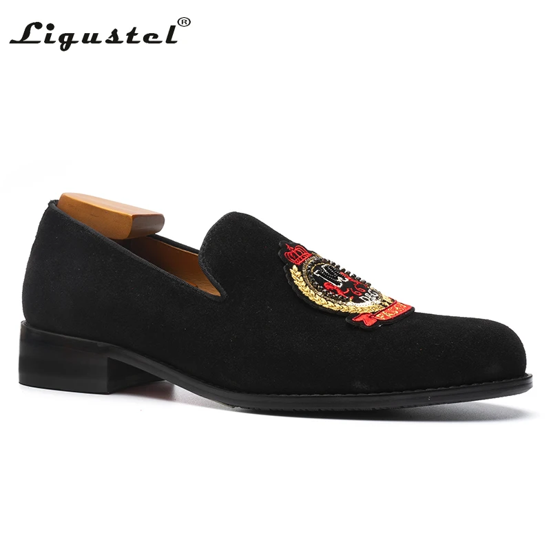 Shoes Men Original Luxury Designer Shoes Wedding Party Handmade  Shoes Men Flats Leather Black  Loafers Casual Shoes Plus Size