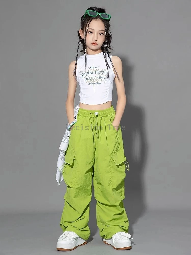 Ensemble de danse DN à la mode de style chinois pour filles, tenue de nombril amincissante, vêtements de danse absorbe ouissants, mode hip-hop, jeune et à la mode, 2024