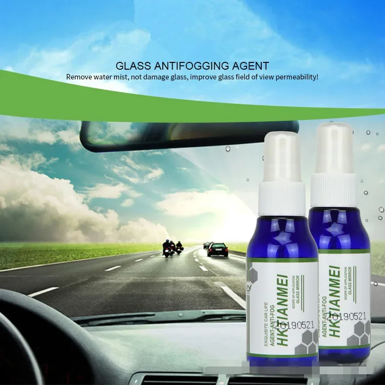 Waterproof Rainproof Anti-fog Agent Glass Hydrophobic nano Coating spray For Car Windscreen Bathroom Glass Mobile Screen