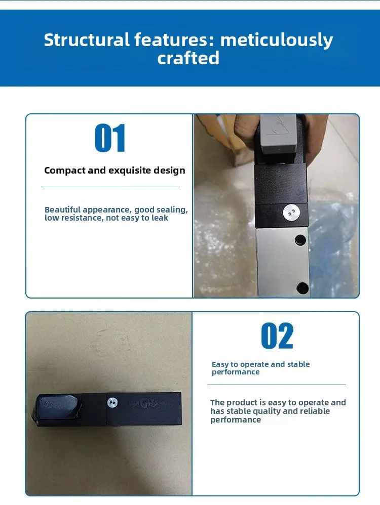 Válvula reductora de presión vertical, original, nueva