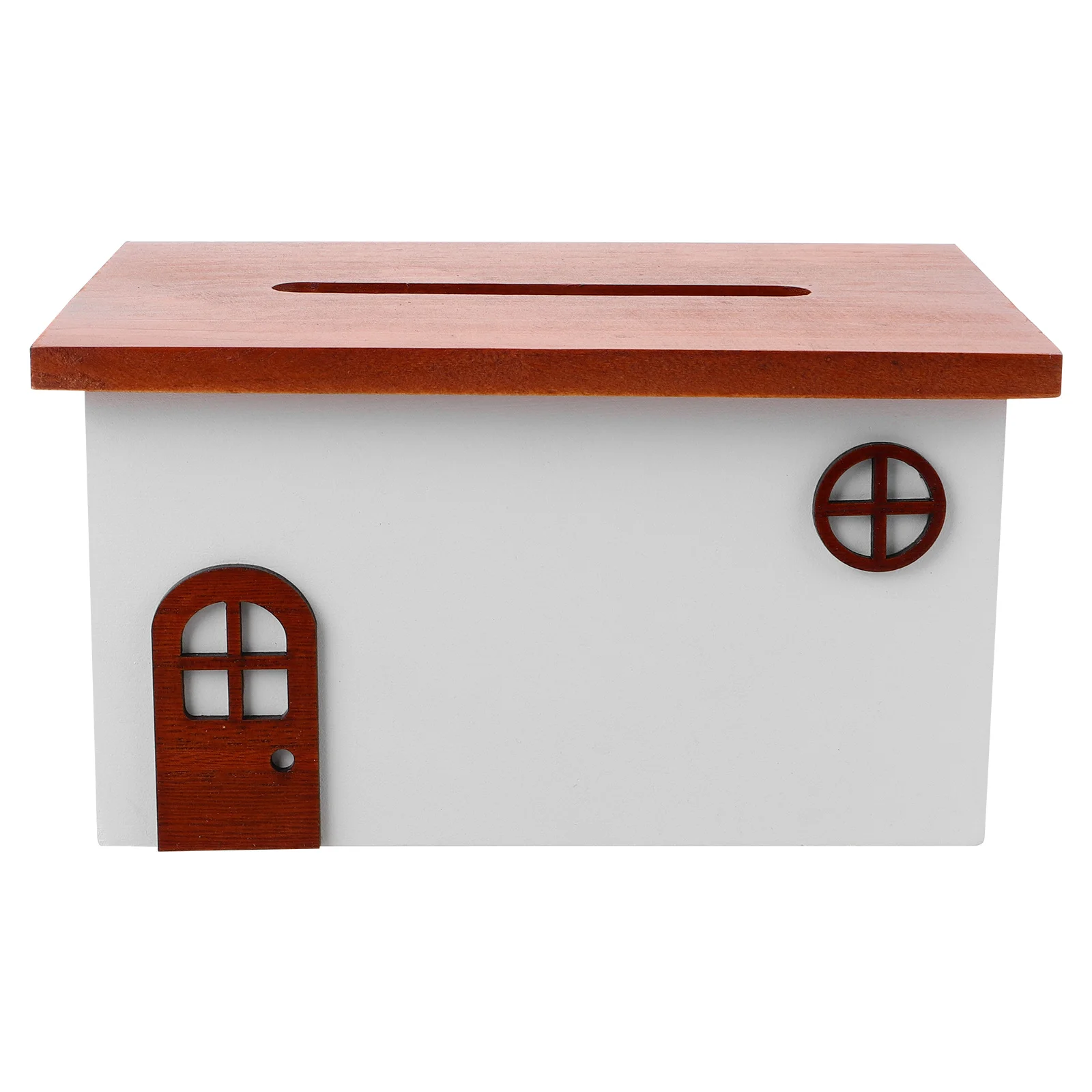 

Tissue Box Holder Rectangle Retro Napkin Storage Case Desktop Decoration For Office Bedroom Living Room Tissue Containers