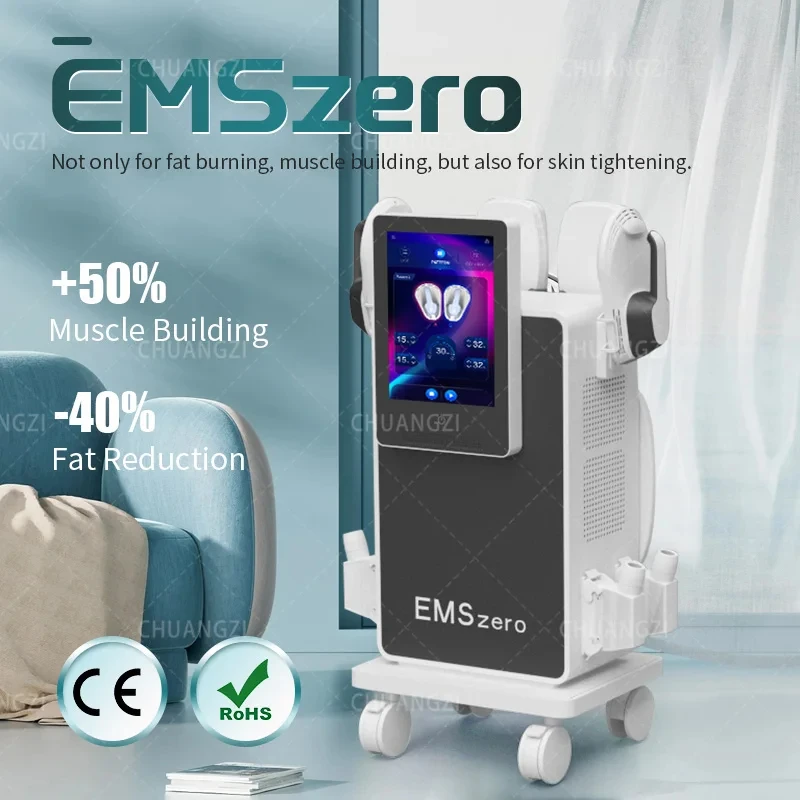 EMSzero Neo 6500W 15 Tesla RF Fat Removal Contouring Muscle Stimulation Ems Body Sculpt Slimming Machine Slim