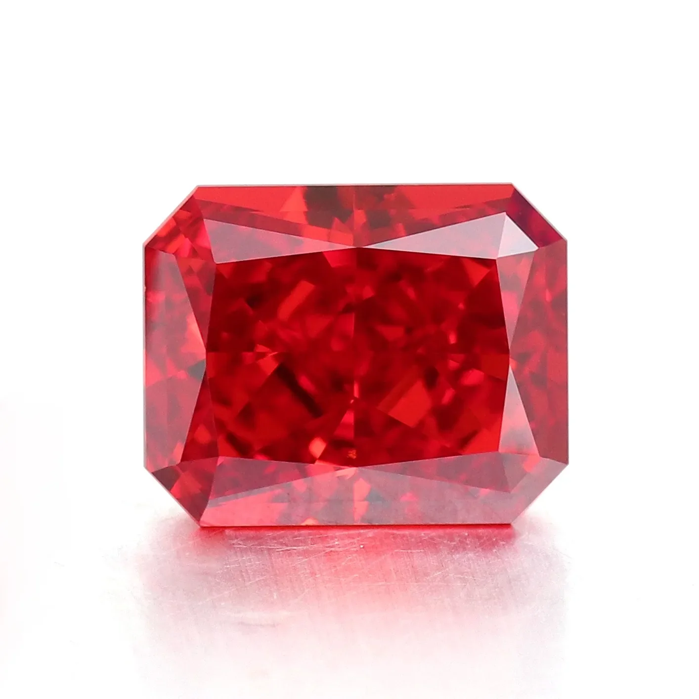

Cubic Zirconia Red Color Crushed Ice Cut Cubic Zirconia 4K Cutting 5A Grade Gems For Jewelry Making