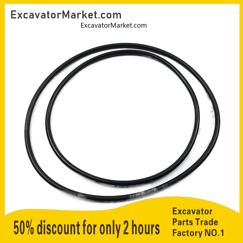 Excavator Parts For Komatsu Pc200-7 220 240 300 360-7-8 Hydraulic Oil Tank Cover Sealing O-Ring Excavator