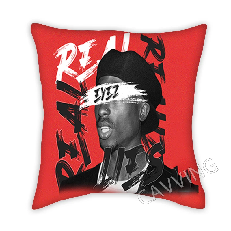 Tupac 3d impressão poliéster fronhas decorativas lance travesseiro capa quadrada zíper casos fãs presentes decoração da sua casa