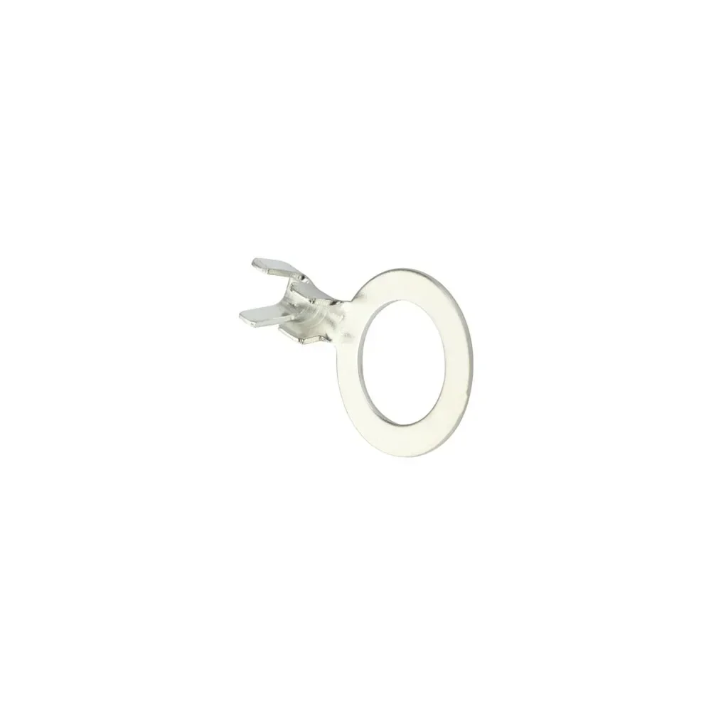 100PCS 12mm hardware car terminal block round ring ear cold pressed opening nose