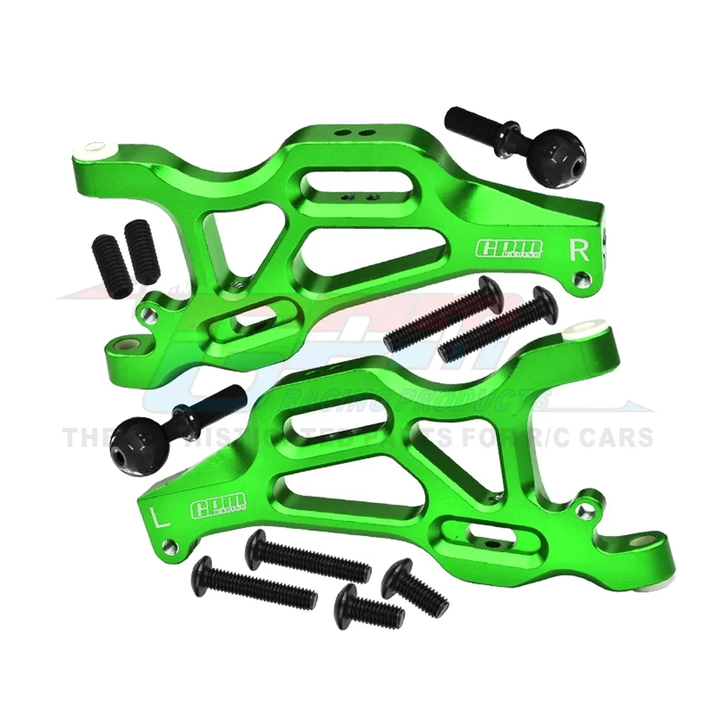 GPM ARRMA 1/7 MOJAVE EXB 6S Upgrade Accessories Metal Aluminum Alloy Front Lower Suspension Arms Swing Arm ARA330606