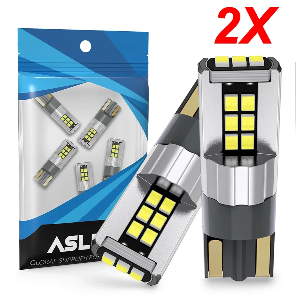 2x High Quality Super Bright W5W LED T10 LED Bulbs Canbus 2016SMD Car Parking Position Lights Interior Map Dome Lights 12V White