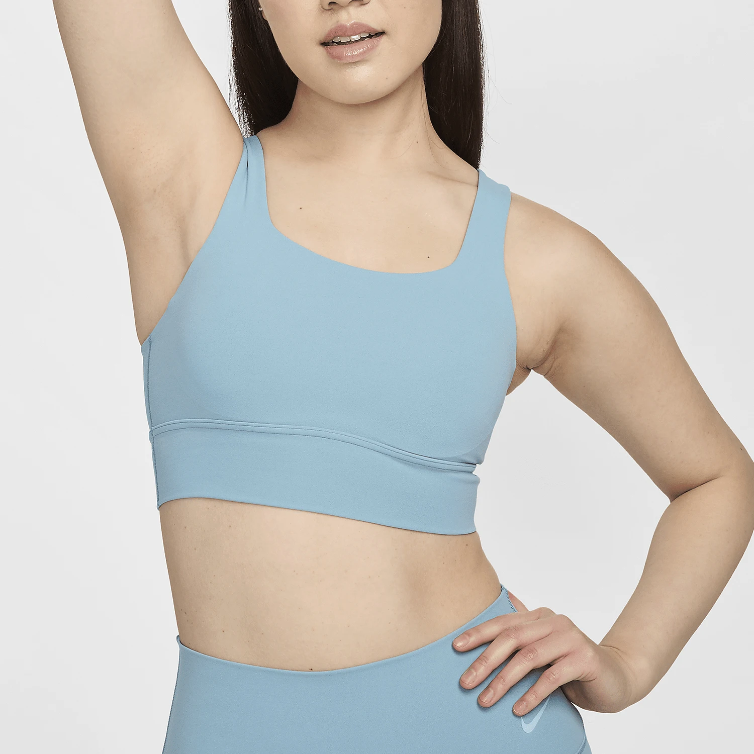 Nike genuine Zenvy Longline women's soft sports bra DO6620-464