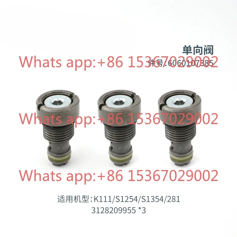 Check valve Hydraulic cylinder Check valve Original imported parts Mine trolley spare parts