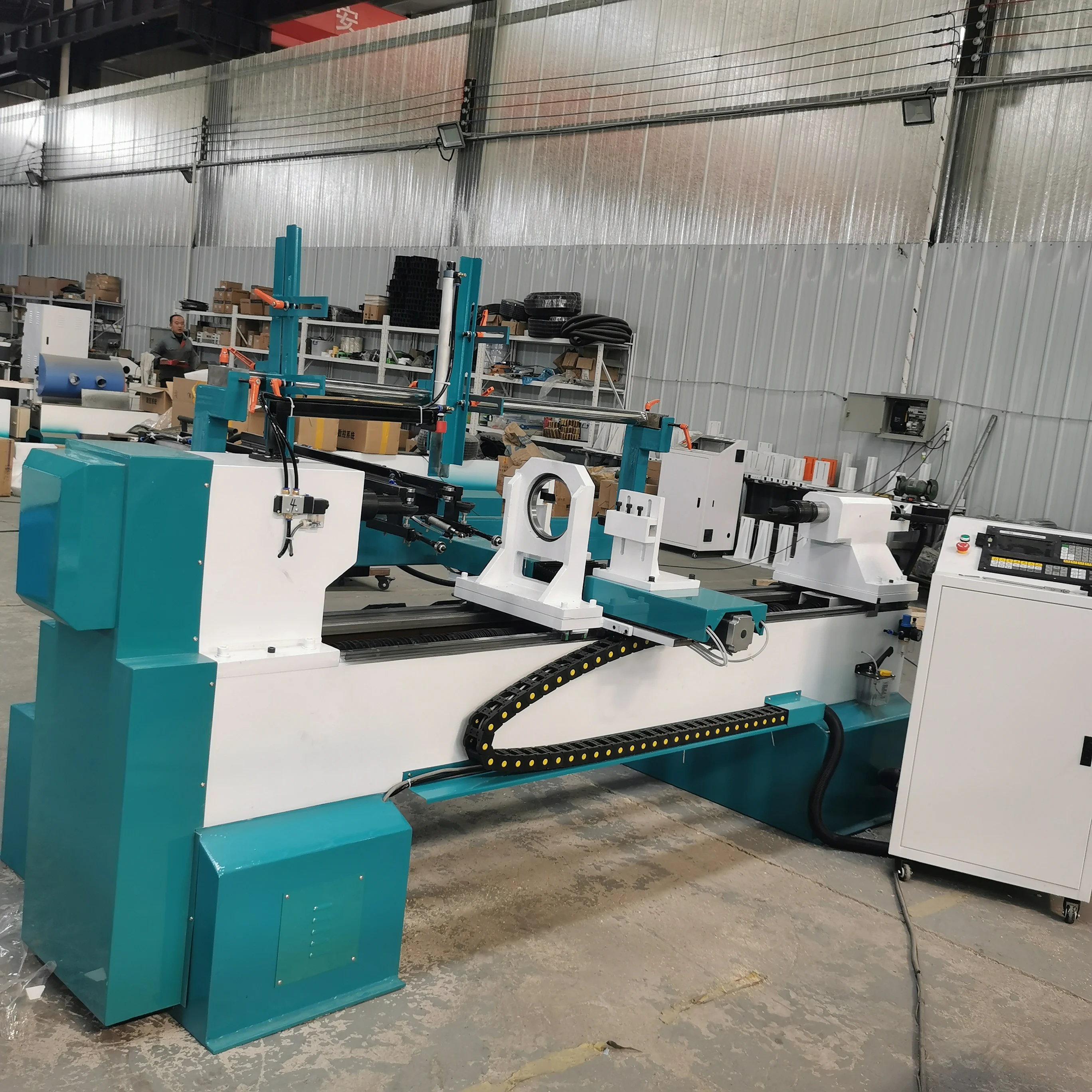 آلة مخرطة الخشب CA-1530 آلة تحول الخشب مخرطة النجارة مخرطة صغيرة #4