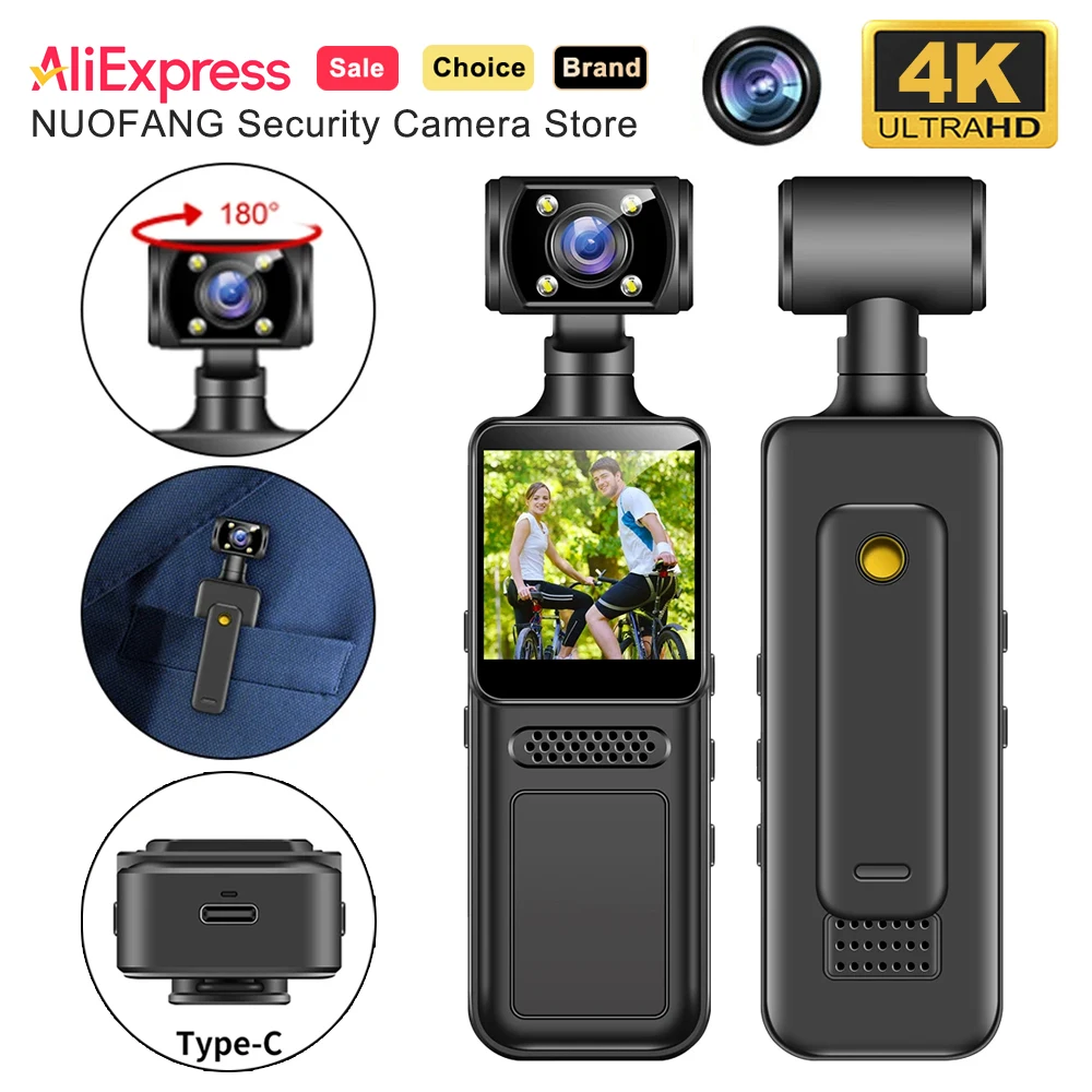 Action Camera 180° …