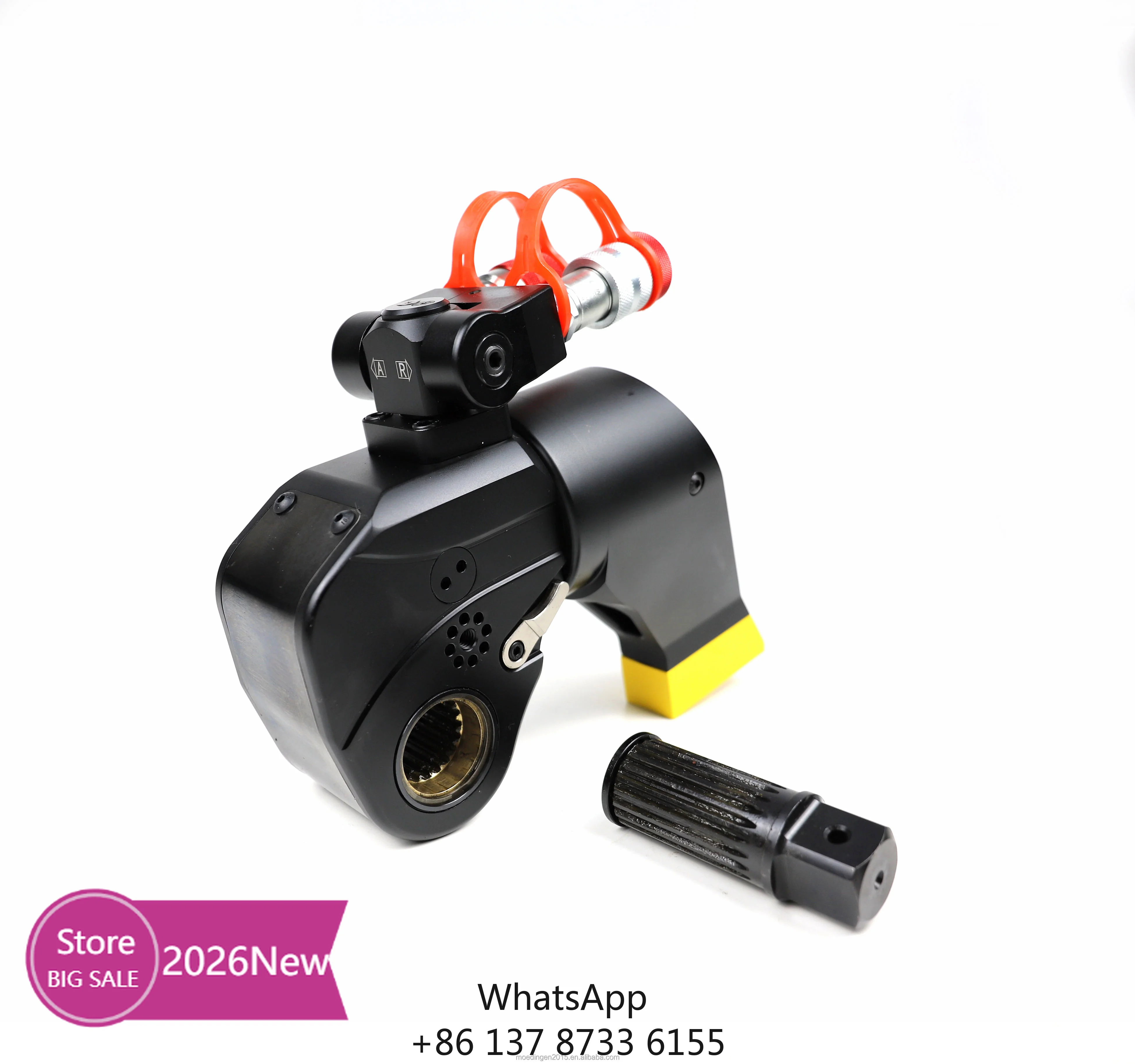 2026Alloy Steel Hydraulic Torque Wrench 25MDW Small Operating Radius Fixed Button Small Tooth Design For Aluminum Titanium OEM