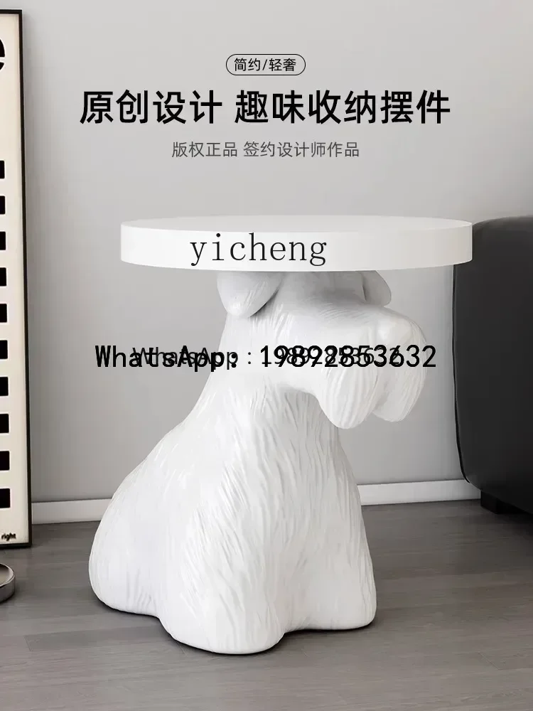 H1  Floor Big Decorations Living Room TV Cabinet beside Sofa Coffee Table Storage High-Grade Home Decorations