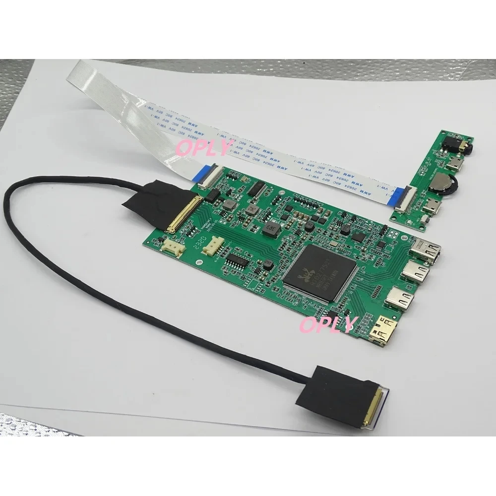 DP 4K LCD controllor board 2 type-c MINI HDMI-compatible  DP for NE156QHM-NY1 NE156QHM-NY2 NE156QHM 40PINS 15.6