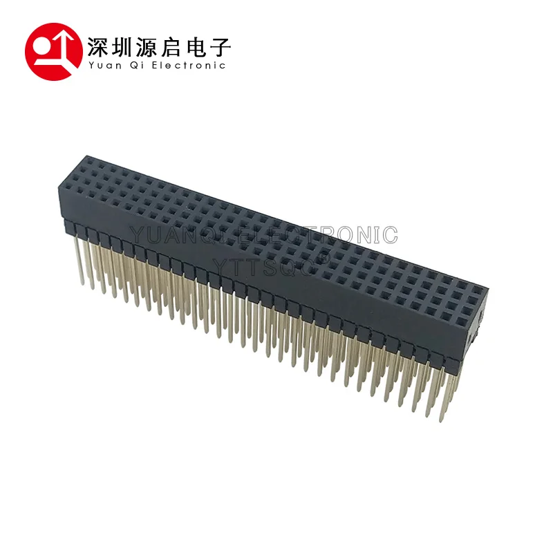 1PCS 4x30 PIN 4 Row Straight FEMALE PIN HEADER 2.0MM PITCH Pin Long 12MM Strip Connector Socket 4*30 120 PIN 4x30pin PC104