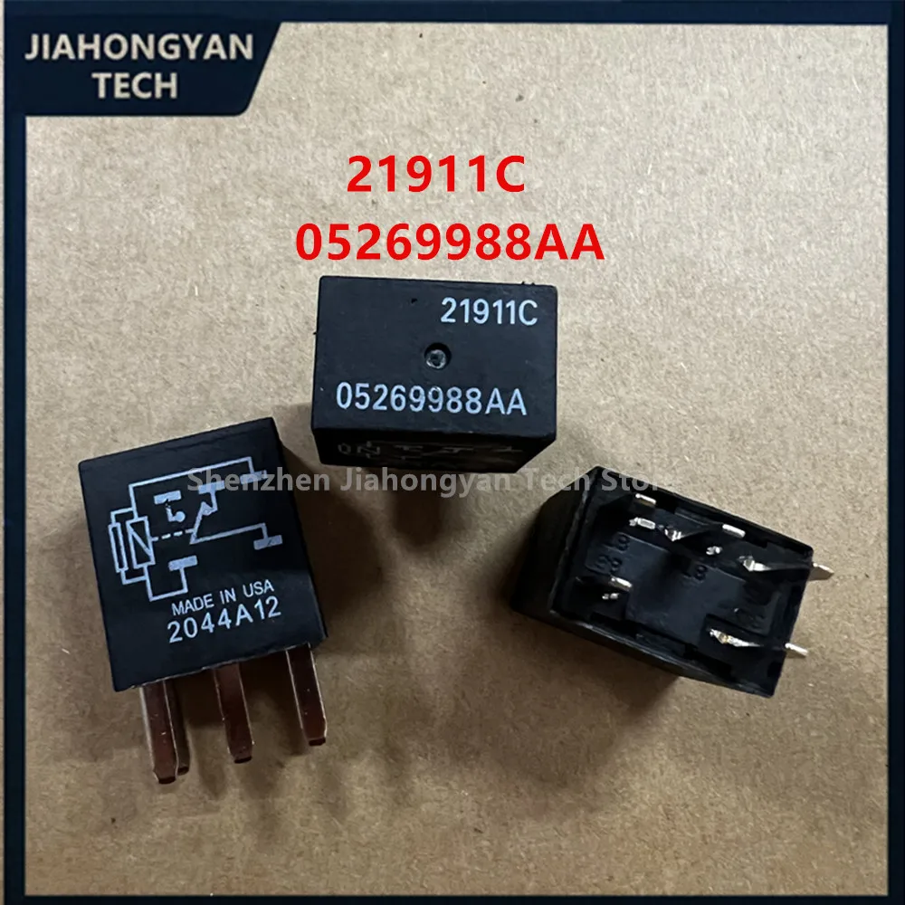 1-10PCS Original 21911C 05269988AA For Maserati President Geberit Levante Fan Compressor Relay 05269988AA