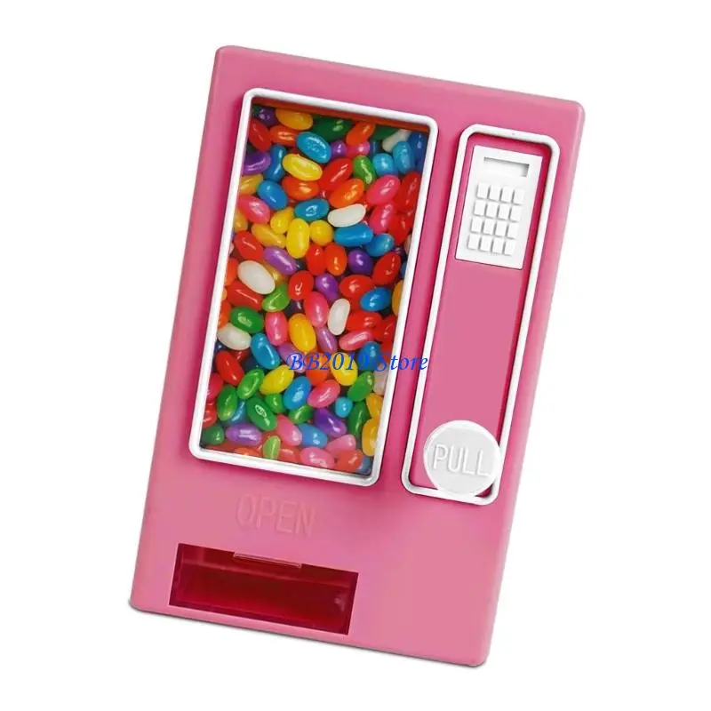 Q0KB Contenitore per conservazione caramelle per dispenser caramelle in plastica adorabile per decorazioni per casa